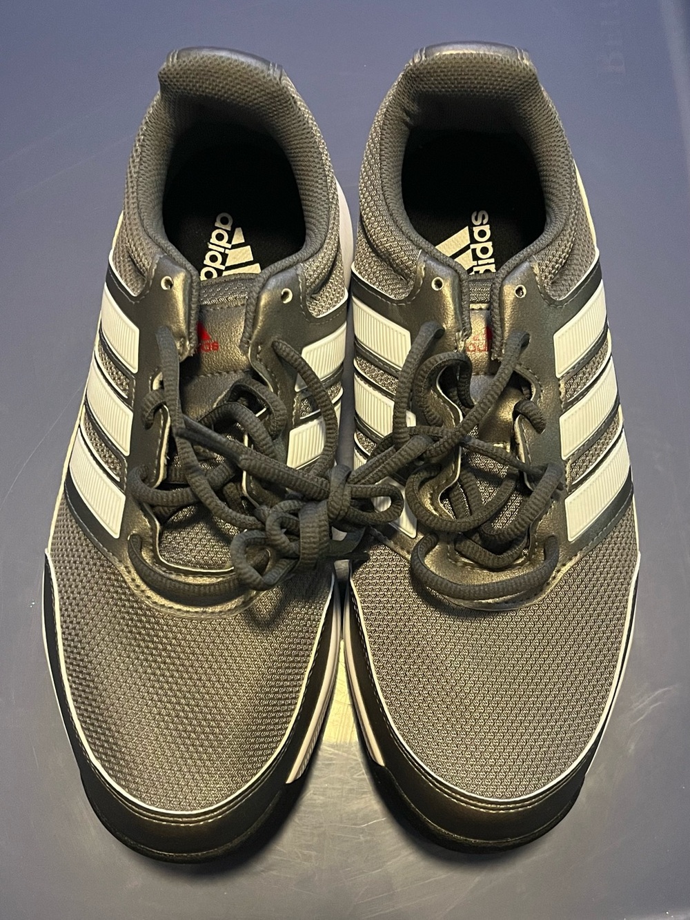 adidas Golf Cleats - Men’s Gray & White